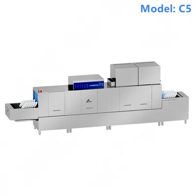 High-Efficiency Commercial Dishwasher